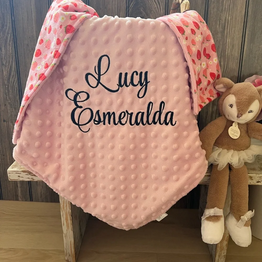 Personalized baby blanket